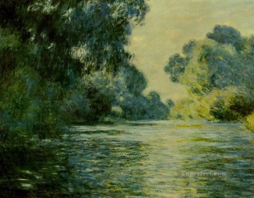 クロード・モネ Painting - ジヴェルニーのセーヌ川の支流 クロード・モネ